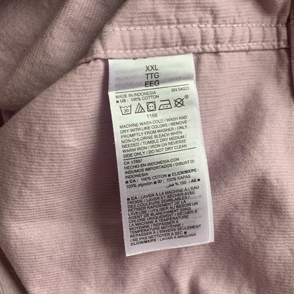 Old Navy Mauve/Pale Purple Midi Shirt Dress - Picture 6 of 8